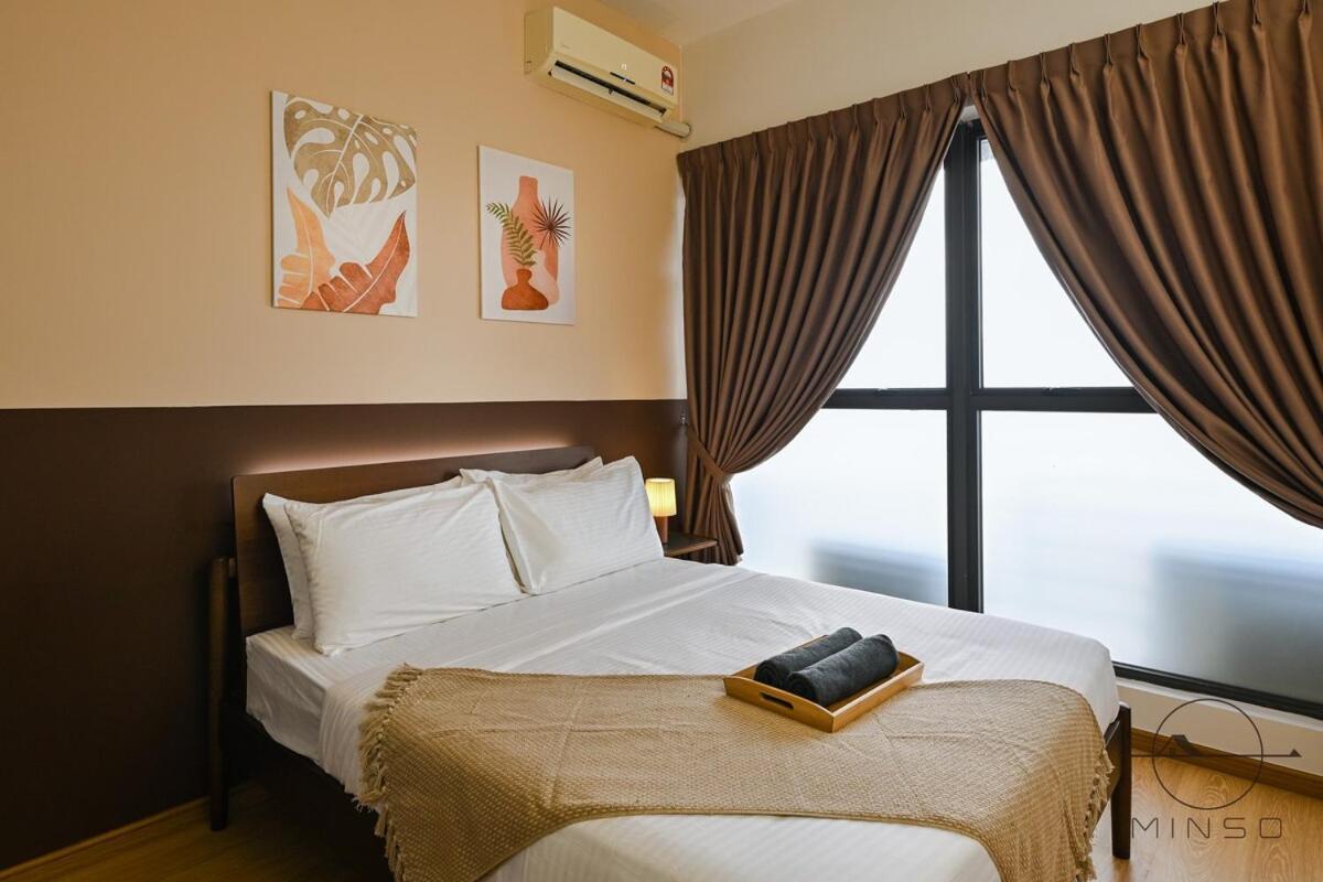 Kingsbay B #5Pax #Vintagewood #Highfloor Apartment Johor Bahru Ngoại thất bức ảnh