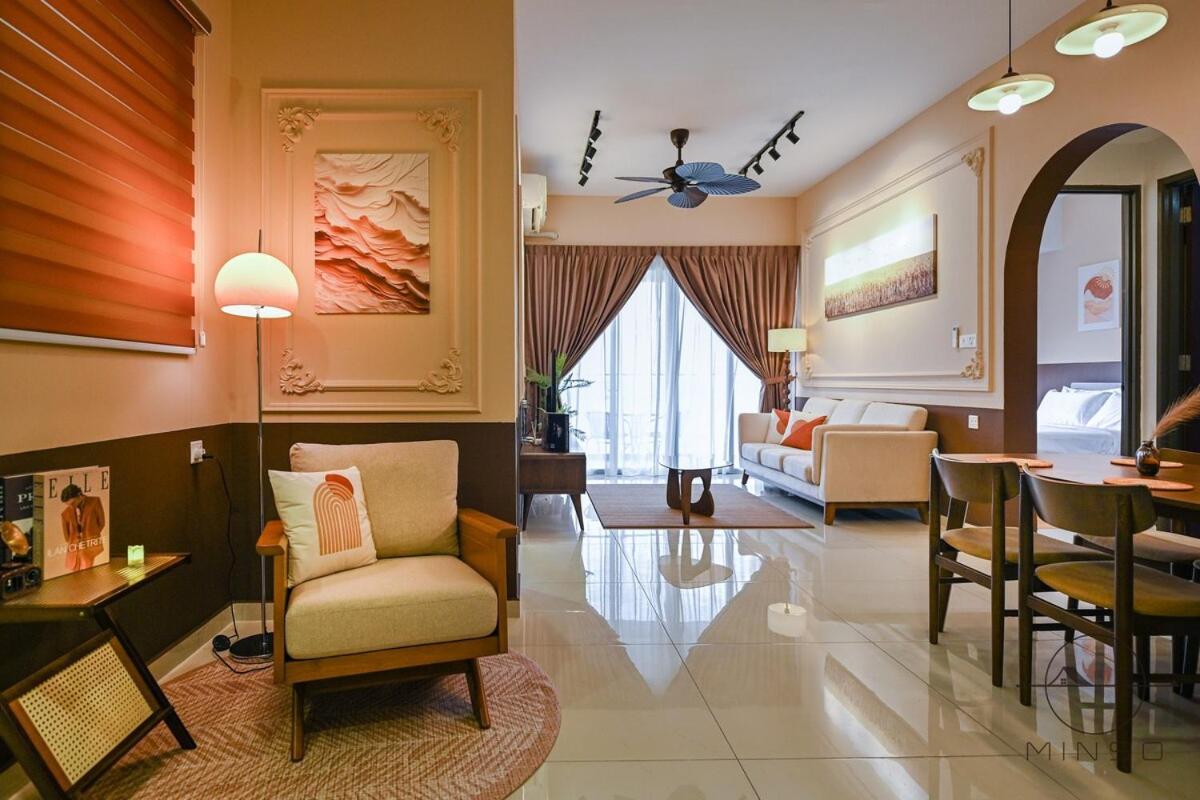 Kingsbay B #5Pax #Vintagewood #Highfloor Apartment Johor Bahru Ngoại thất bức ảnh
