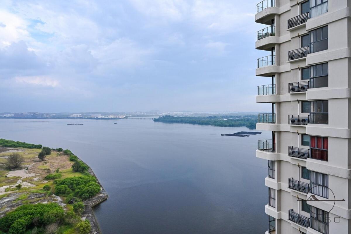 Kingsbay B #5Pax #Vintagewood #Highfloor Apartment Johor Bahru Ngoại thất bức ảnh