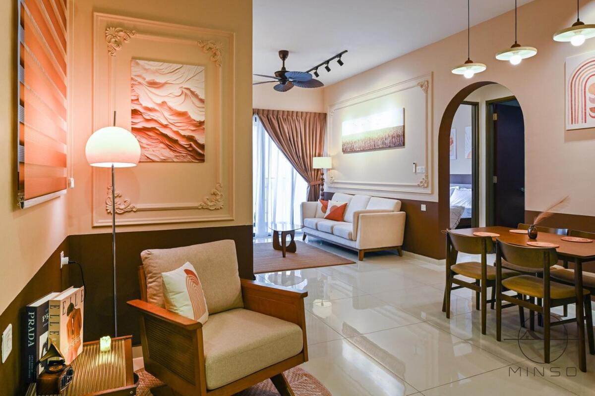 Kingsbay B #5Pax #Vintagewood #Highfloor Apartment Johor Bahru Ngoại thất bức ảnh